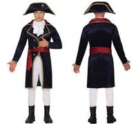 Fiestas Guirca Déguisement historique Napoléon - Tenue complète avec chapeau Homme Taille L (52-54)