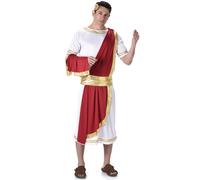 Déguisement Empereur Romain Homme - Taille: M Blanc