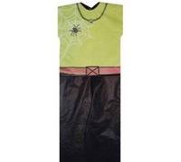 Deguisement en plastique fille : sorciere 3 ans - 42x108cm (lxh) - robe - costume halloween - enfant multicolore G