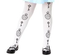 Déguisement Enfant Alice Au Pays Merveilleux Collant Fille 6-12 Ans Par Smiffys