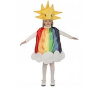 Déguisement enfant arc-en-ciel - Humoristique - Jaune - Fille - Polyester