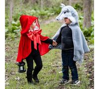 Déguisement Enfant Cape De Petit Chaperon Rouge Rouge 4/6A