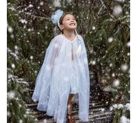 Déguisement Enfant Cape Reine De Glace Blanc 3/4A