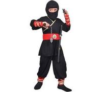 Déguisement enfant Cesar Ninja Taille 8-10 ans Rouge Rouge G