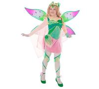 Déguisement enfant - DEGUISE TOI - Flora Winx Club - Vert - 6 à 12 ans - Complet avec accessoires 7-9 ans