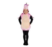 Déguisement enfant - Déguisement Licorne PtitClown - Rose - Combinaison à capuche - Polyester, 3 ans 3-4 ans