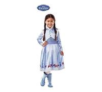 Déguisement Enfant - DISNEY - Anna Deluxe - La Reine des Neiges - Bleu - À partir de 4 ans