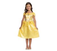 Déguisement enfant fille - DISGUISE - Belle Classic - Jaune satiné - Taille 5/6 ans - Licence officielle 3-4 ans