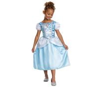 Disguise Classic Cinderella Costume Bleu 5-6 Years Enfants