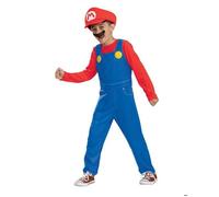 Déguisement enfant garçon - DISGUISE - Mario Elevated - Licence officielle - 4/6 ans - Bleu/Rouge 4-6 ans