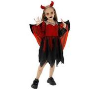 Déguisement enfant Halloween : sorcière séduisante pour filles, taille M