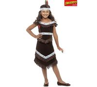 Déguisement Enfant Indienne Taille 7/9 Ans Noir