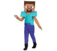 Déguisement Enfant - JAKKS PACIFIC - Steve Minecraft - 7-8 ans - Multicolore - Épaulettes rigides