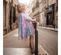 Déguisement Enfant Jupe Tutu À Sequins Multicolore 4/6A