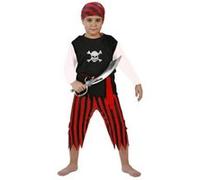 Deguisement Enfant Le Pirate Jambes Rouges rouges G