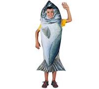 Déguisement enfant Merlucín noir - FIESTA Y CARNAVAL, SL - Taille 6A 6A