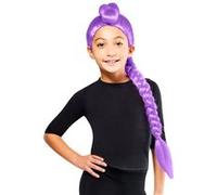 Déguisement enfant Netflix Perruque Rumi K-Pop Violet Violet