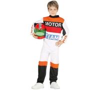 Déguisement Enfant Pilote de Motos ALPEXE - 5 ans et plus - Polyester
