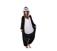 Déguisement Enfant - Pingouin DisfraZZes - Combinaison Multicolore - 3 ans et plus - Capuche 10-12 ans