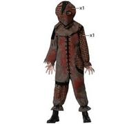 Atosa Children´s Budú Doll Costume Orange 10-12 Years