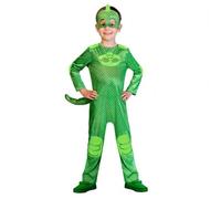 Déguisement Enfant Pyjamasques - AMSCAN - Modèle Gluglu - Combinaison et Masque - Vert 2/3 ans