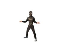 Déguisement Enfant Rubie S France Spider Man No Way Home Taille S Noir Et Or