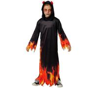 Déguisement enfant - RUBIE'S - Diable Feu - Noir - 3-4 ans - Mixte 8 ans