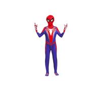 Déguisement Enfant Spider-Man (Costume Blanc PS4) Miles Morales - 110 cm Blanc