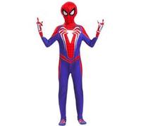 Déguisement Enfant Spider-Man (Costume Blanc PS4) Miles Morales - 140 cm Blanc