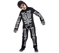 Rubie's Déguisement d'os Glow in Dark – Noir – 5-7 ans