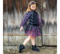 Déguisement Enfant Tutu Et Cape De Sorcière Araignée Violet 4/6A