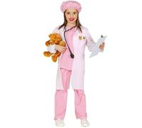 Déguisement De Vétérinaire Pour Fille (Taille 5-6a) Multicolore