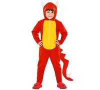 Déguisement enfant - WIDMANN - Dragon rouge - 4 ans - Confortable - Original et amusant 2 ans