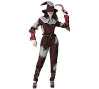 Déguisement Épouvantail Femme - Taille: Xl Marron