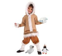 Déguisement Eskimo Pour Un Enfant Multicolore