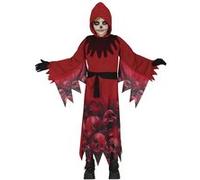 déguisement esprit satan chasseur d'âmes enfant - 5/6 ans - rouge - guirca 78136 Rouge G