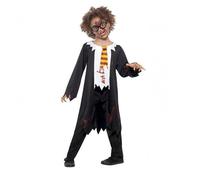 DÉGUISEMENT ÉTUDIANT ZOMBIE GARÇON 7/9 ANS Noir 7-9 ans