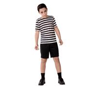 Déguisement Famille Morbide Garçon - Taille: 7-9 Ans (130-145 Cm) Noir