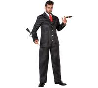 Déguisement pour Adultes Gangster (Taille m/l) Blanc G