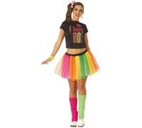 déguisement fan années 80 tutu multicolore femme - s - multicolore - guirca 86682 Multicolore G