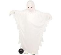 Déguisement Fantôme Enfant Halloween Blanc à Capuche Multi Polyester 3-12 Ans