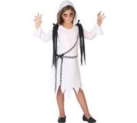 Déguisement Fantôme - Fille - 10/12 ans (140 à 152 cm) ATOSA Blanc G