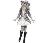 Déguisement fantôme pirate femme Halloween Medium G