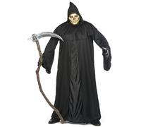 Déguisement Faucheuse Grande Taille Homme - Taille: Xxl Noir
