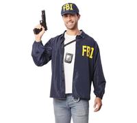Déguisement FBI pour homme, taille S