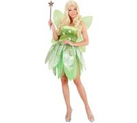 Déguisement Fée Clochette Verte WIDMANN pour femme - Adulte M