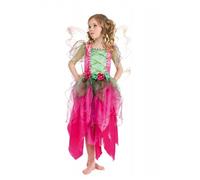 Déguisement fée fleur rose 116 cm 2 pc