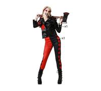 Déguisement Femme Arlequin Quinn Comics XS