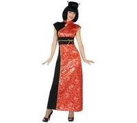 Déguisement Femme Chinoise Rouge