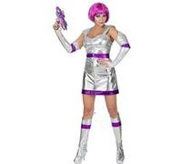 Widmann Milano Costume Space Girl – Robe Alien Carnaval